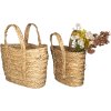 Basket (set 3 pcs.) brown Ø 31x22-34 - Ø 29x20-31 cm 6RO0534