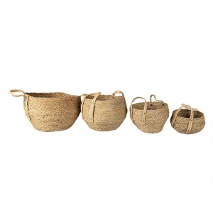 Basket (set 3 pcs.) brown Ø 30x23-32-Ø...