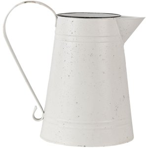 Decorative jug white 17x17x23 cm 6Y4248