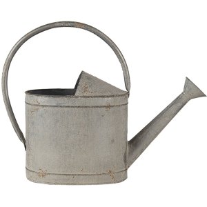 Decoration watering can gray 45x16x33 cm 6Y4249