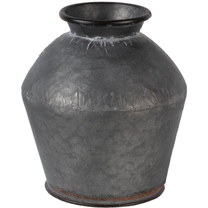 Decoration vase gray Ø 39x38 cm 6Y4292