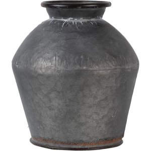 Decoration vase gray Ø 39x38 cm 6Y4292