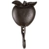 Wall hook apple brown 9x5x18 cm 6Y4557