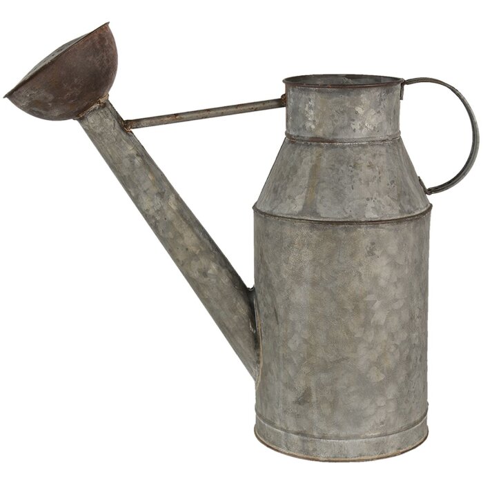 Decoration watering can gray 46x18x41 cm 6Y4600