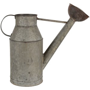 Decoration watering can gray 46x18x41 cm 6Y4600