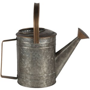 Decoration watering can gray 31x14x20 cm 6Y4604