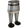 Flowerpot holder gray 22x15x40 cm 6Y4605