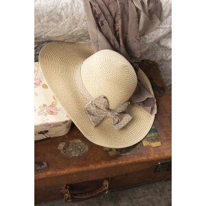 Hat beige Ø 42 cm JZHA0057BE