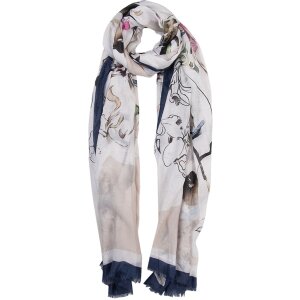 Scarf blue 85x180 cm JZSC0516BL