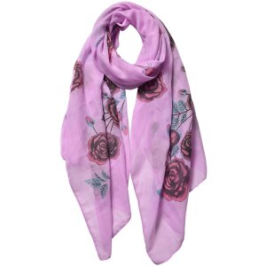 Scarf violet 70x180 cm JZSC0533PA