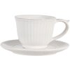 Cup and saucer cream Ø 15x8 cm - 120 ml PLKS