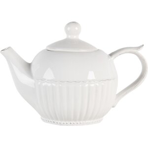 Teapot cream 21x13x14 cm - 750 ml PLTE