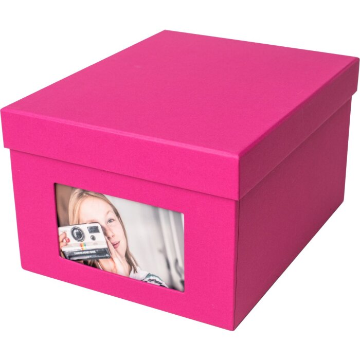 XL photo box Kandra 700 photos 13x18 cm amarena