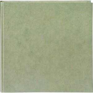 Photo Album Hemp Stationery Smoke Green 25x25 cm