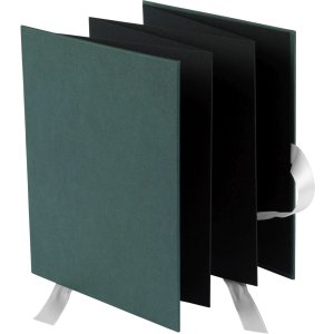 Leporello Hemp Stationery Midnight Green 10 photos 13x18 cm