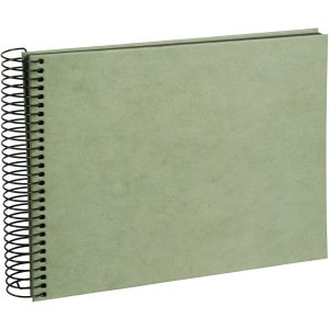 Spiral Album Hemp Stationery 24x17 cm
 3 colours