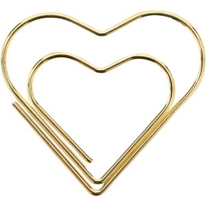 Walther Metal Decorative Clips PIMP AND CREATE Heart 6...