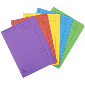 Exacompta 5 file folders Forever label field DIN A4 assorted