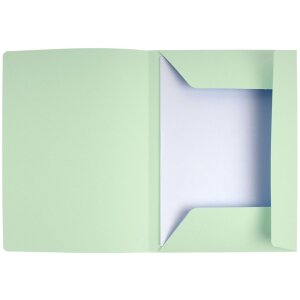 SuperBüro SUPER 210 file folder light green 3 flaps...