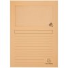 Exacompta 160g window folders DIN A4 coloured 100pcs 22x31cm Eco-Friendly