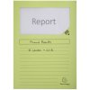 Exacompta pack of 100 window folders 22x31 cm DIN A4 plastic-free 160g light green