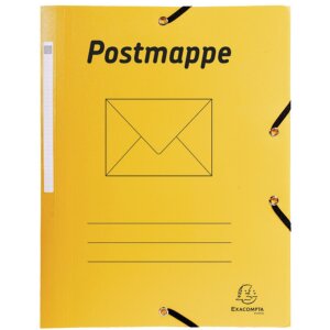 Mail folder A4 polypropylene yellow