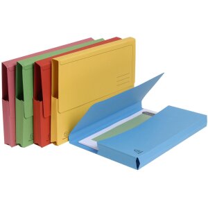 Exacompta 25 file folders with fastening cap cardboard...