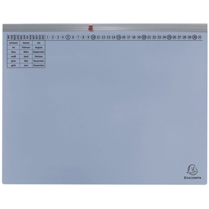 Exacompta Exaflex Premium hanging file 2 Filing v. left stapling - Light blue