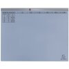 Exacompta Exaflex Premium hanging file 2 Filing v. left stapling - Light blue