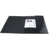 Exacompta Folder 3 Flaps Elasticated Maxi Capacity DIN A4 Iderama Black