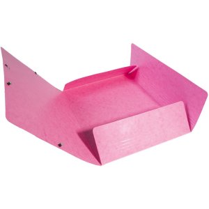 Exacompta Folder 3 Flaps Elasticated Maxi Capacity DIN A4 Iderama Pink