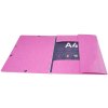 Exacompta Folder 3 Flaps Elasticated Maxi Capacity DIN A4 Iderama Pink