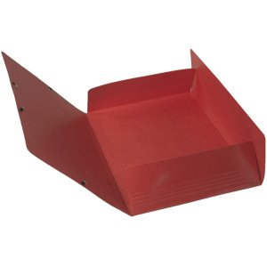 Exacompta Folder 3 Flaps Elasticated Maxi Capacity DIN A4 Iderama Red