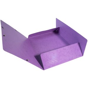 Exacompta Folder 3 Flaps Elasticated Maxi Capacity DIN A4 Iderama Purple