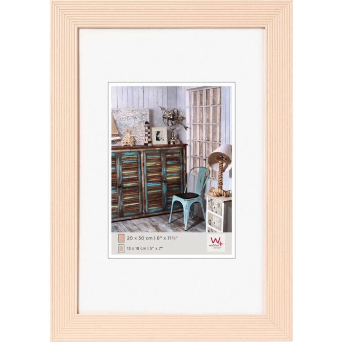 Grado wooden frame  10x15 cm - cream