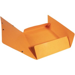 Exacompta Folder 3 Flaps Elasticated Maxi Capacity DIN A4 Iderama Orange