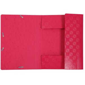 Exacompta 55220E Folder DIN A4 3 flaps elasticated drawstring assorted colours