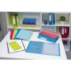 Exacompta folder 1928 DIN A4 3 flaps elasticated 600g cardboard raspberry coloured