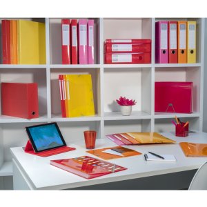 Exacompta PP Iderama folder 3 flaps with elastic band A4 assorted colours