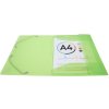 Exacompta Folder 3 Flaps Elasticated Iderama A4 Anise Green