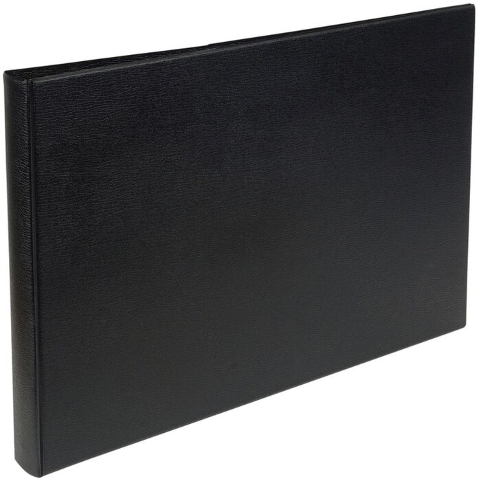 Exacompta ring binder PVC 4 rings spine 40 mm 32,4x48 cm DIN A3 landscape black