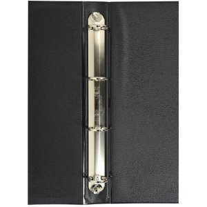 Exacompta ring binder PVC 4 rings spine 40 mm 32,4x48 cm DIN A3 landscape black