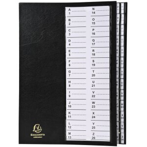 Exacompta 621226E Organiser folder with fixed lid...