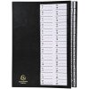 Exacompta 621226E Organiser folder with fixed lid stretchable spine 25x33 cm