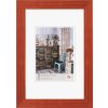 Grado 10x15 cm wooden photo frame  - apricot