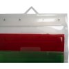 Hanging file Crystal with 6 compartments DIN A4 transparent