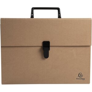 Exacompta Eterneco 18-compartment expandable document...