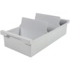 Exacompta card index box for index cards DIN A6 light grey