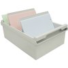 Exacompta 52340D Card index box DIN A5 light grey