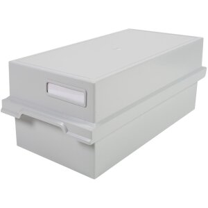 Exacompta card index box with lid for index cards DIN A6...